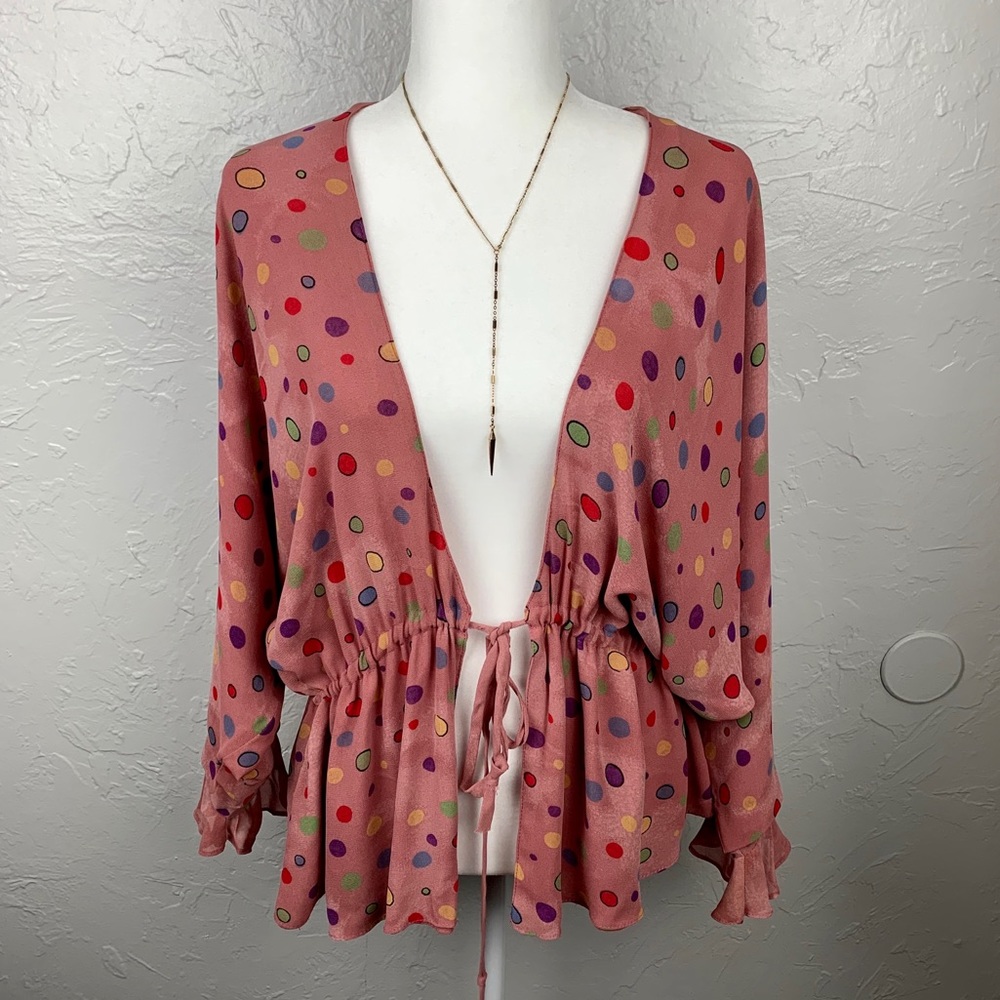 💰💰Vintage “Platinum by Dorothy Schoelen” Kimono L/XL